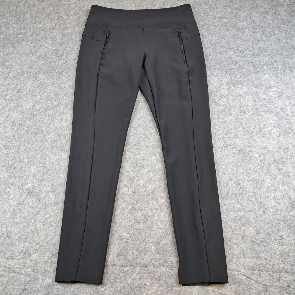 Athleta Pants Womens Small Black High Rise Stellar Tight Commuter Front Seam